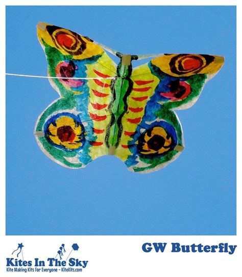 GW Butterfly Kite Kit – Kites In The Sky