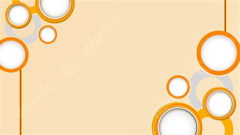 Frame Business Simple Round Orange Yellow Powerpoint Background For Free Download - Slidesdocs