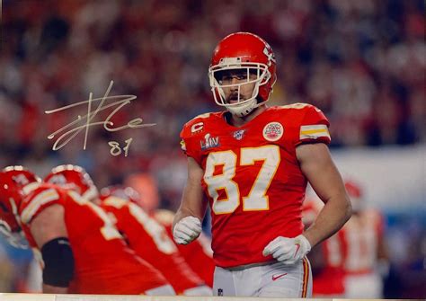 Autograph Signed Travis Kelce Photo (#45128) on Dec 11, 2021 | KCC ...