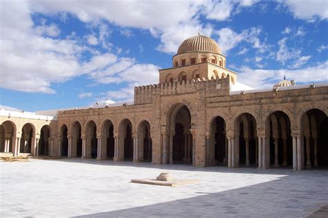 Example of early Islamic sacred architecture : the Great Mosque of ...