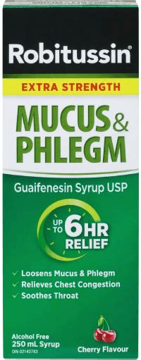 Robitussin Mucus & Phlegm Extra Strength | Robitussin