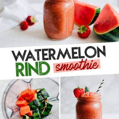 Watermelon Rind Smoothie | Live Eat Learn