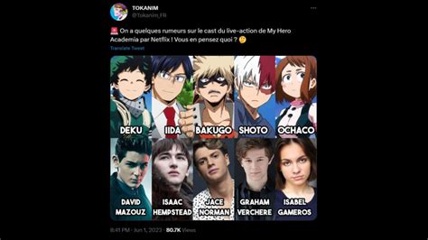 My Hero Academia live-action movie leaked cast shocks fans | ONE Esports