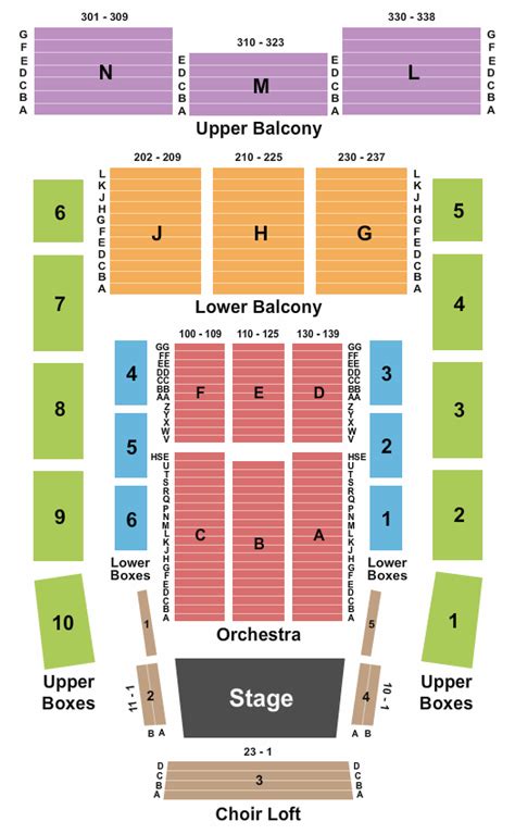 Meymandi Concert Hall At Martin Marietta Center for the Performing Arts Seating Chart | Cheapo ...