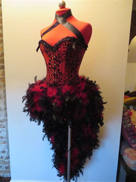 Moulin Rouge Style Burlesque Showgirl Halloween Costume | Etsy