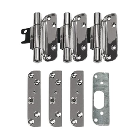 Polished Chrome 3-Hinge Pack 2578957|Andersen Doors Hinges and Hinge Kits