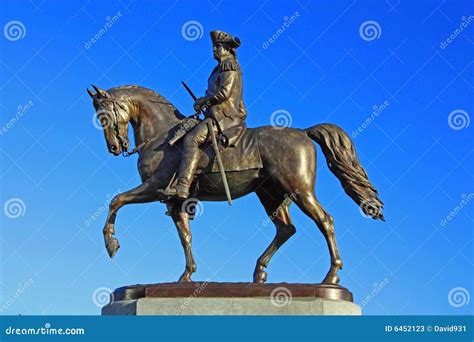 Statue of George Washington Editorial Stock Photo - Image of george ...