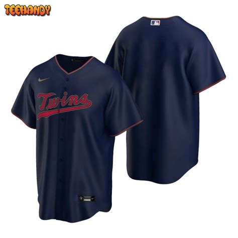 Minnesota Twins Team Navy Replica Alternate Jersey