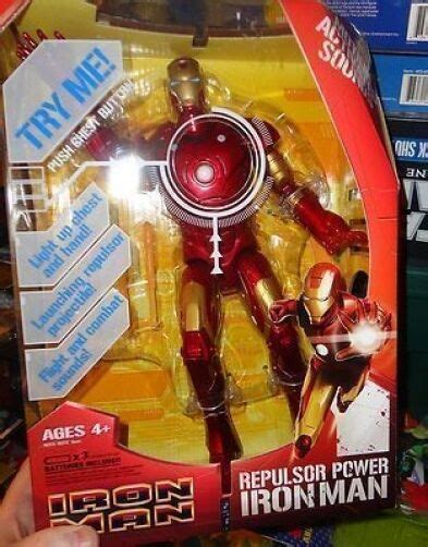 IRON MAN FIRST MOVIE MOTION ACTIVE SOUND REPULSOR POWER IRON MAN | eBay