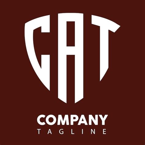 Premium Vector | Cat company logo design template