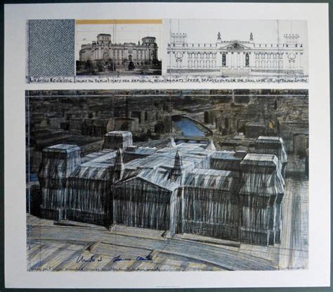 Christo & Jeanne-Claude - Wrapped Reichstag - handsigniert - Catawiki