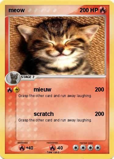 Pokémon meow 250 250 - mieuw - My Pokemon Card