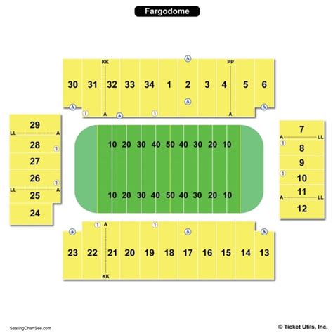 Bison Football Seating Chart