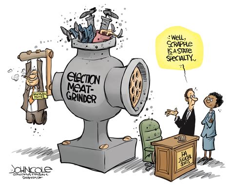 Making the judicial scrapple | Editorial Cartoon – Pennsylvania Capital-Star