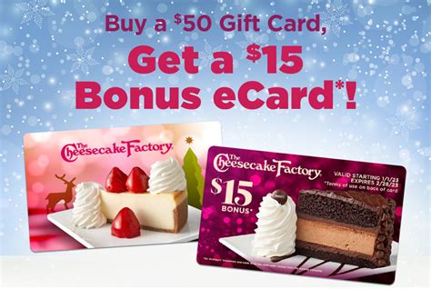 The Cheesecake Factory offers special holiday gift card deal | Bake Magazine