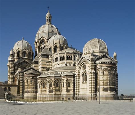 The Cathedral of Marseille in France Stock Image - Image of europe ...