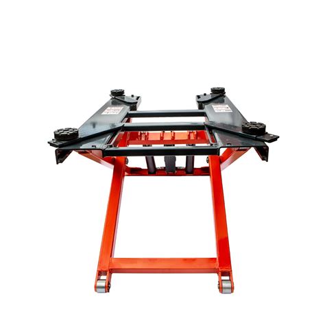 TMG-ALS61 6000-LB Capacity Mid-Rise Scissor Lift, Max. 48'' Lift Height, Portable Cart-Mounted