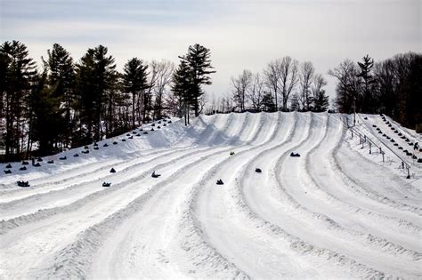 This Epic Snow Tubing Hill In Massachusetts Will Give You The Winter Thrill Of A Lifetime