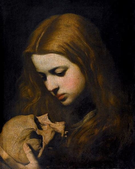 Jusepe de Ribera Maria Magdalena in Meditazione, 1623 | Renaissance art ...