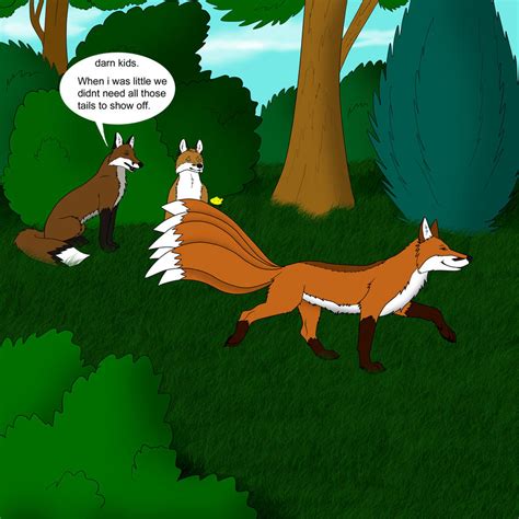 Kitsune tails by mearcu on DeviantArt