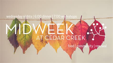 Midweek at Cedar Creek | Cedar Creek Church of Christ