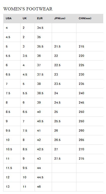 Keen Sandals Size Chart - Greenbushfarm.com