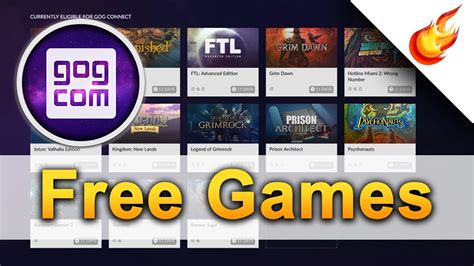 Claim Your FREE GOG CONNECT GAMES - YouTube