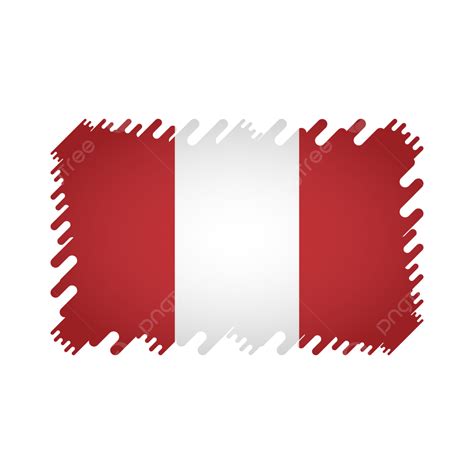 Peru Flag Clipart Hd PNG, Peru Flag Png Vector Design, Peru, Flag, Png ...