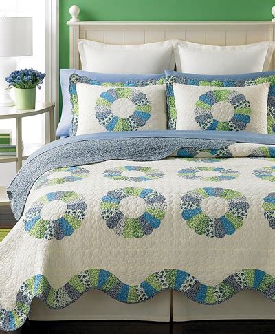 Martha Stewart Collection Bedding Rondell Quilts - LACEFIELD DESIGNS ERIN