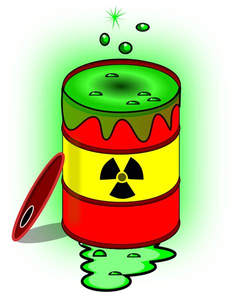 Free Clipart: Toxic nuclear barrel | piotrsy