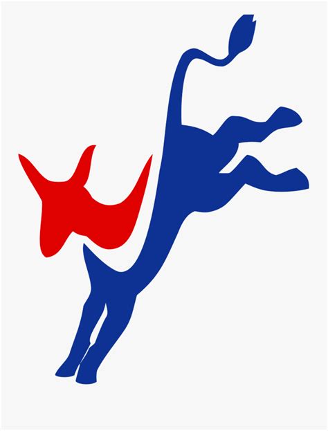 Democrats Logo Donkey Png - Democratic Donkey , Free Transparent Clipart - ClipartKey