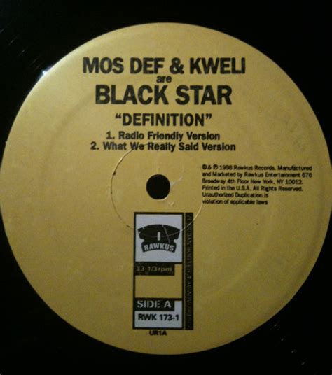 Black Star - Definition (1998, Vinyl) | Discogs