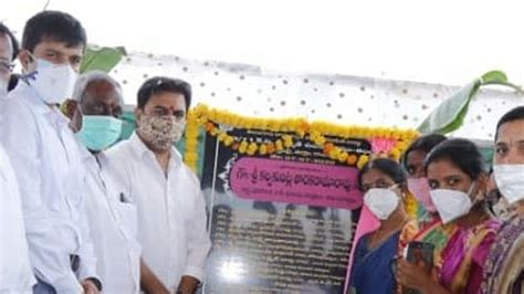 Minister Sri KTR inaugurated a 33/11 KV Sub-station in Kancharla ...