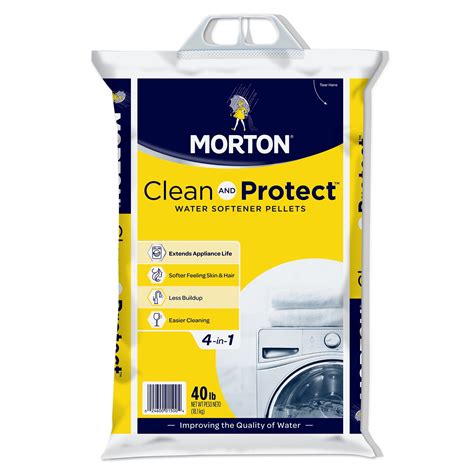 Morton® Clean and Protect® Water Softener Salt Pellets, 40 lb. Bag - Walmart.com