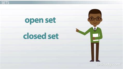 Open Set vs. Closed Set | Definition, Comparison & Examples - Lesson | Study.com