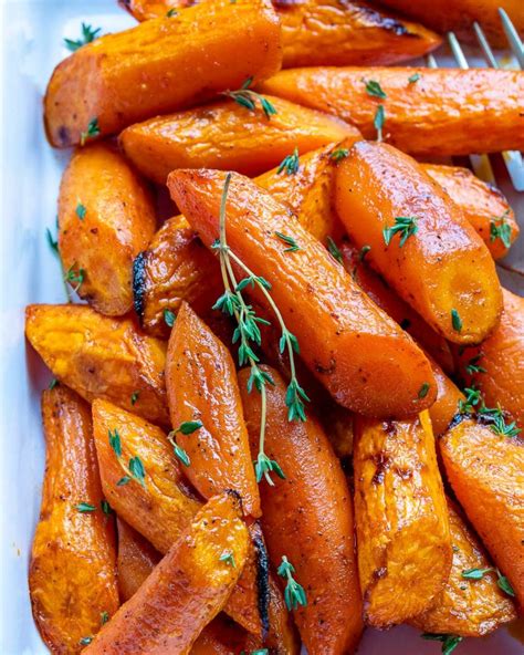 Easy Roasted Carrots for a Healthy Side Dish Idea! | Clean Food Crush