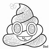 Poop Emoji Coloring Pages  Nation sketch template