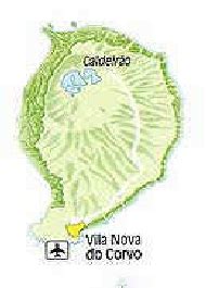 Map of Corvo Island | Download Scientific Diagram