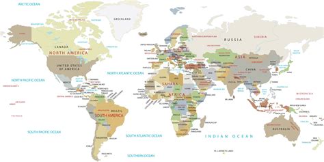 Download High Resolution World Map