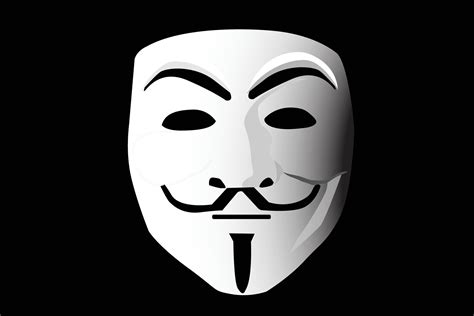 hacker mask. white color hacker mask. 29098175 Vector Art at Vecteezy