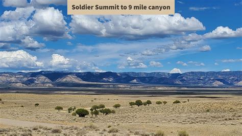 Great Western Trail - Utah - Soldier Summit to 9 mile canyon - YouTube