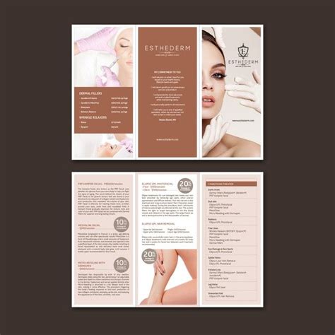 Create a med Spa Brochure/Price List by ChinYii | Spa brochure, Beauty brochures, Spa advertising