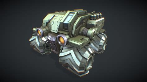 Wheel tank - Download Free 3D model by Nooxy [28d870a] - Sketchfab