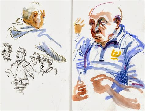 Male Voice Choir: Rehearsals - Urban Sketchers