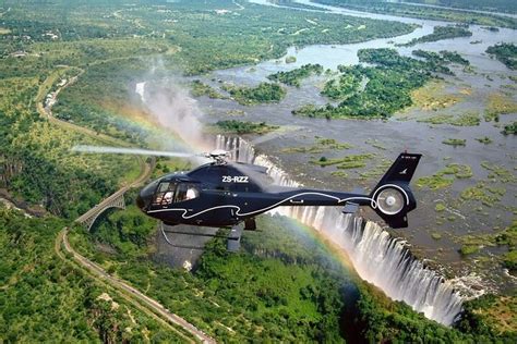 2023 Helicopter tour over the Victoria falls - Reserve Now