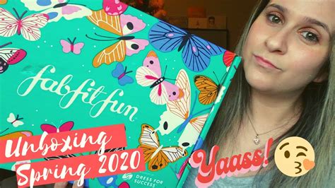 Fab Fit Fun Spring 2020 Unboxing! - YouTube