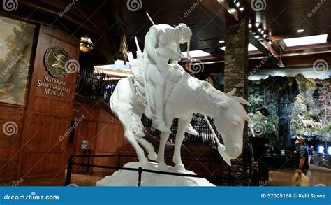 End Of The Trail Statue Editorial Stock Photo - Image: 57005168