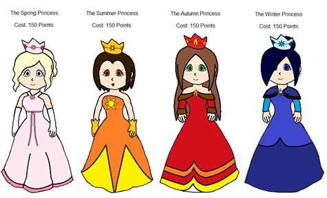 Mario Princess Season Adoptables [SOLD OUT] by princessahagen on DeviantArt