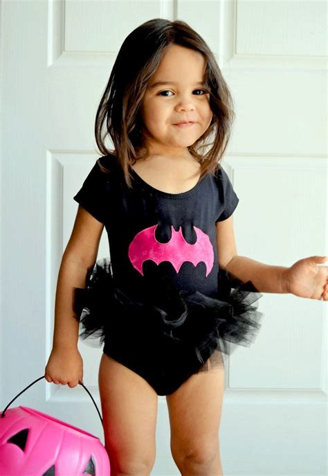 Bat Girl Tutu Bodysuit Superhero Costume Toddler Baby Girl Halloween. $36.00, via Etsy. First ...