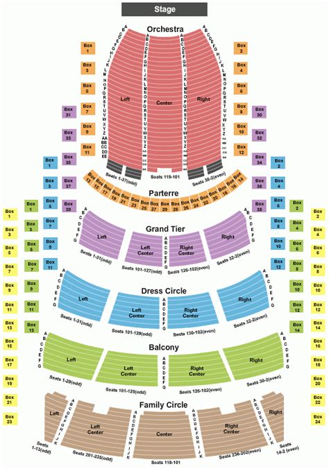 Met Opera Seating Chart Orchestra | Bruin Blog